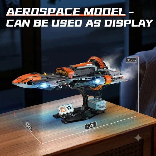 96156 Space Warship Building Blocks MOC Model Assembly Toy Gift