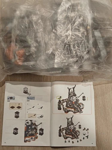 NEW Ninjago 71722 Skull Sorcerer's Dungeons Complete Brick Set + ALL 8 minifigs