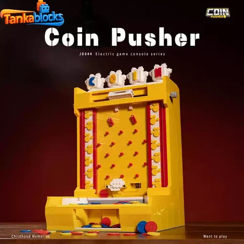 MOC Coin Pusher Building Blocks locks Set Toys 2093pcs Birthday Christmas Gift