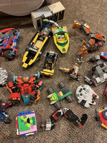 LEGO 40+ lb Big Bulk Lot Star Wars Ninjago Marvel Spider Man City