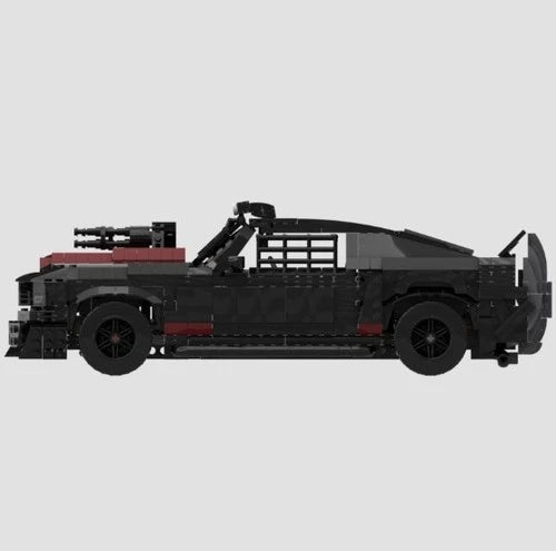 Ford Mustang Death Race Racing Car Model Building Block Kits