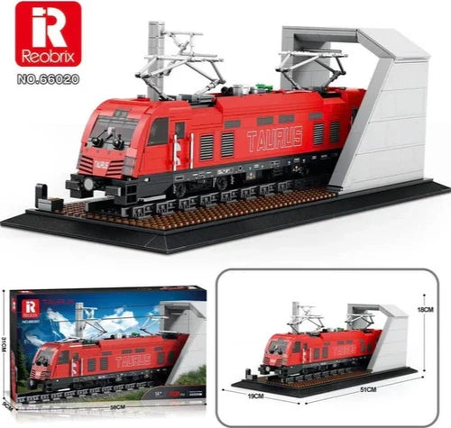 REOBRIX #66020 - Taurus Locomotive - Building Block Set