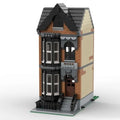 MOC-162599 Modular Brownstone House Building Block Model Brick Particle Set Cre