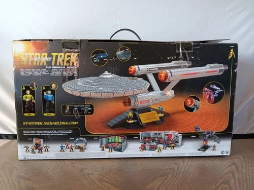 Mega Bloks Star Trek USS Enterprise NCC-1701 (DPH83), Partially Built