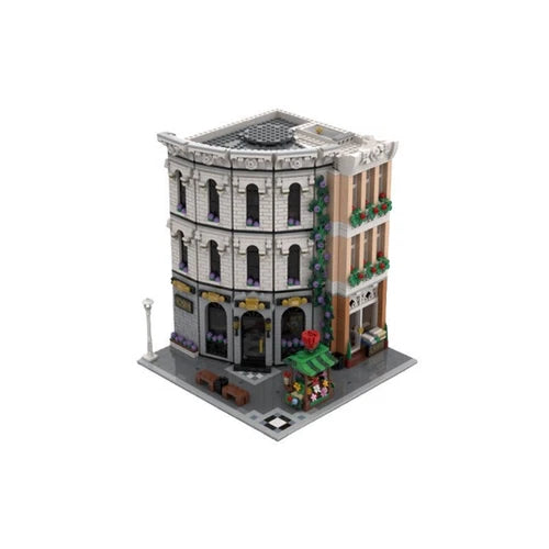 Birch Bank Modular Building Blocks MOC Bricks Toy Set 2781pcs for Adults & Kids