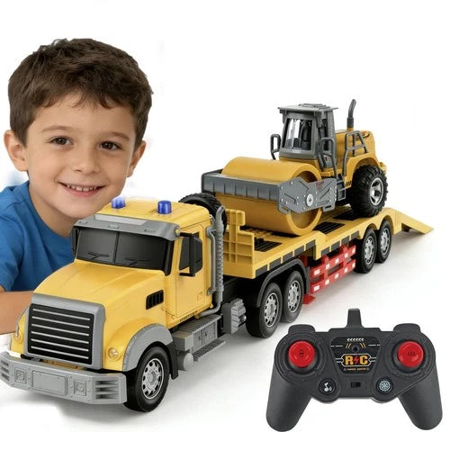 Remote Control Semi Truck with Trailer 24 Inch RC SemiTrailer Toys,124 24