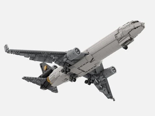 MOC-230697 UPS MD-11 airplane Building Blocks Toys Birthday Gift Set