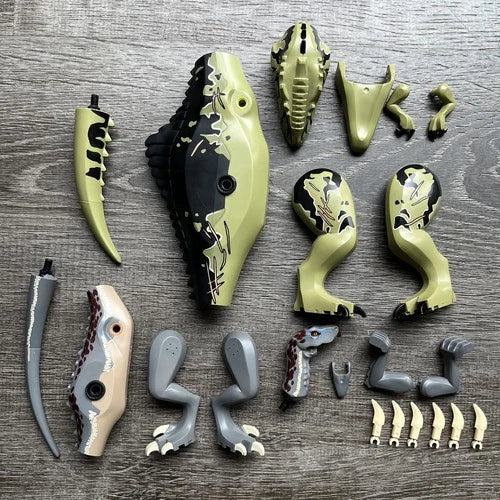 MEOW Giganotosaurus & Therizinosaurus Dinosaurs / Pre-Owned, Great Condition
