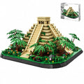 El Castillo Pyramid Building Block Set 1346 Pcs Mayan Kukulcan Temple Mexico ...
