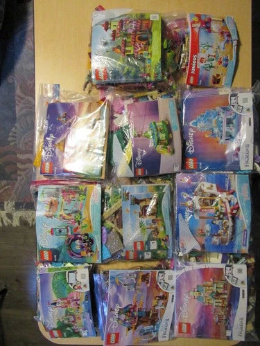 Lego Disney Sets - Lot of 10 - Used - Good Condition w/manuals and minifigures