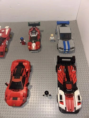 LEGO Speed Champions Lot Of 10 Cars Not Complete