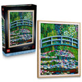 MEOW Art Claude Monet – Bridge Over a Pond of Water Lilies - Building Sets for A