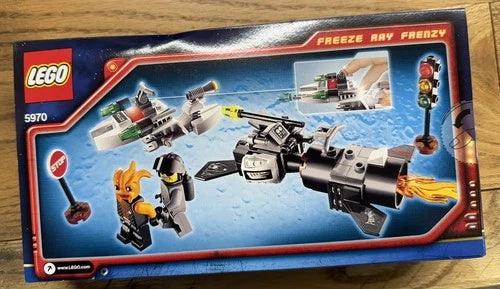Rare New Sealed LEGO 5970 Space Police Freeze Ray Frenzy Set Kranxx Minifigure