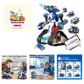 STEM Coding Robot Toy 6-in-1 Building Kit for Boys 8-12 480 Blocks \| APP Remo...