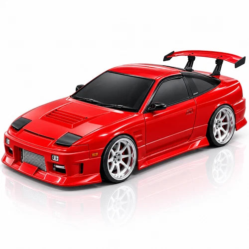 1/10 BODY Shell NISSAN 180SX Body Shell W/ AERO KIT + POP UP LIGHTS \*CLEAR\*