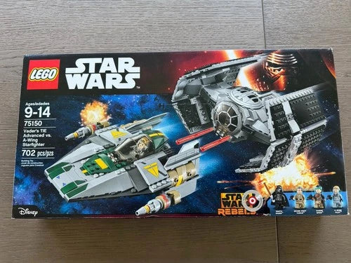MEOW Star Wars 75150 Vader’s TIE Advanced vs A-Wing 702pc Rebels App