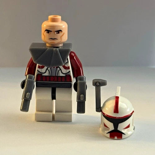 MEOW Star Wars Commander Fox SW0202A Phase 1 Clone Wars 2008 Minifigure Rare