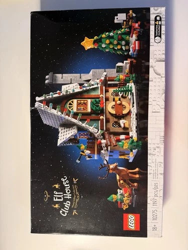 LEGO Elf Club House Winter Village Collection 10275 New Sealed Retired