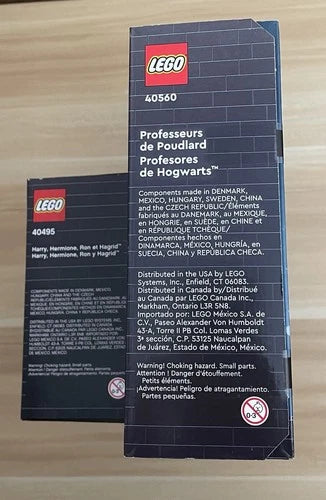 2 MEOW Brickheadz: Harry Potter, Hermione, Ron & Hagrid 40495 & Professors 40560