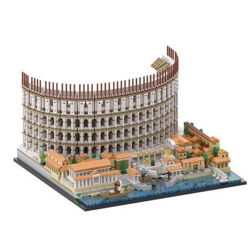 The Colosseum with Amphitheatrum Flavium 3959 Parts Building Blocks Set