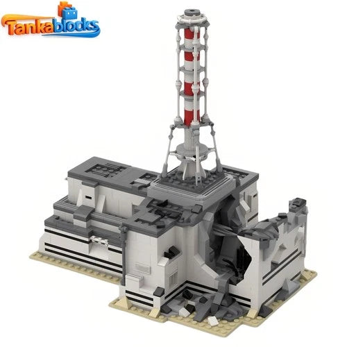 MOC-124975 Chernobyl 1986 nuclear power plant building blocks Toys Set