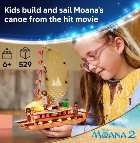LEGO Disney Moana's Adventure Canoe Building Toy building Set 43270 Retired