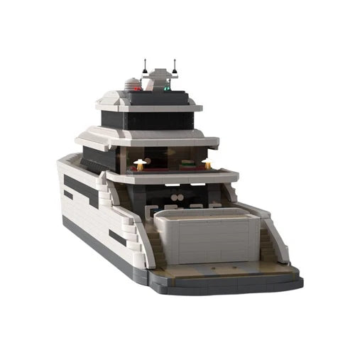 ZITIANYOUBUILD MOC-157092 Super Luxury Yacht 3255 Parts for Collection and Gift