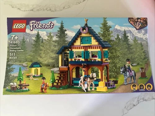 Lego Friends Forest Horseback Riding Center 41683 Brand New Sealed in Box