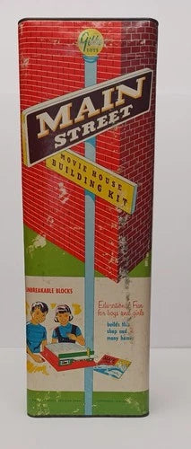 Automatic Modeling Corporation 1950’s Main Street Scale Model Building Kit, NIB