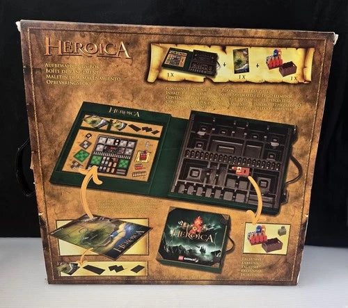 LEGO Games Heroica Ltd Edition Storage Case & Playmat Set #853358 NEW Open Box