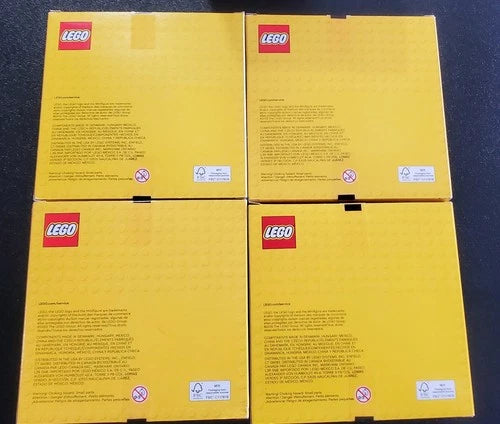 LEGO Vip Lot of 4, Camera, Swing Ride, Red Brick, Castle, Sealed.