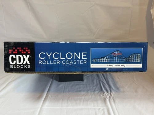 CDX Blocks Cyclone Roller Coaster Building Kit 889 Pcs CoasterDynamix New Sealed