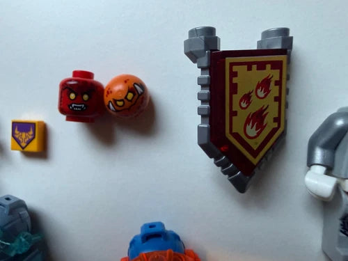 LEGO Minifigure Clay Moorington 70356 Nexo Knights Stone Figure and others!