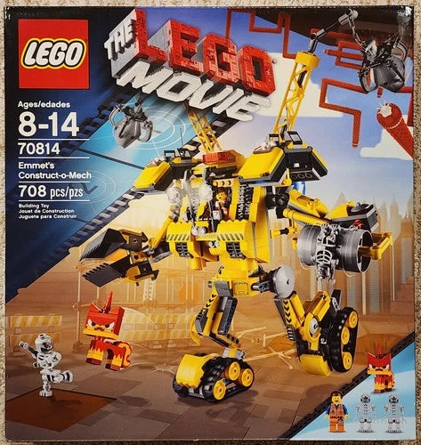 LEGO The LEGO Movie: Emmet's Construct-O-Mech Set 70814 New Sealed Vaulted