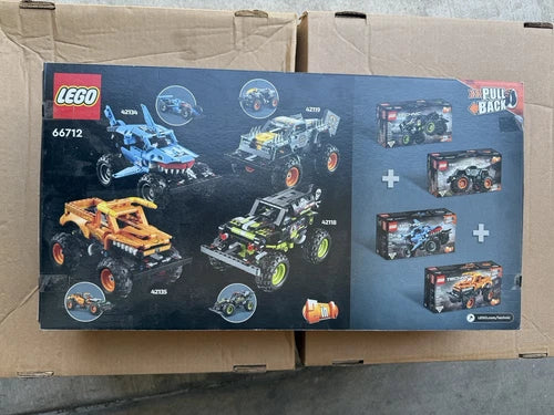 LEGO Technic Monster Jam Collection 66712 Brand New In Sealed Box Retired Set