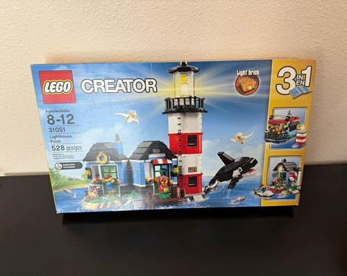 LEGO Creator 31051 Lighthouse Point 3 in 1 Light Brick 528 pcs Age 8-12