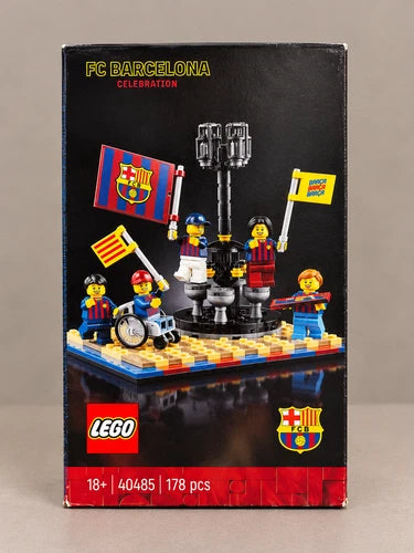 LEGO 40485 FC Barcelona Celebration 178 Pieces 5 Minifigures New Sealed