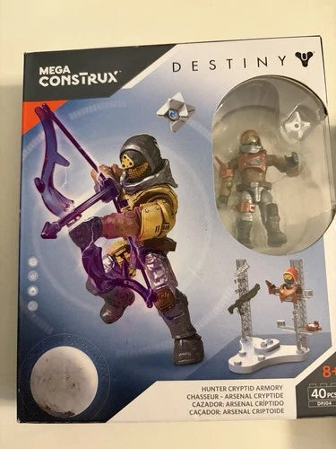 Mega Bloks Construx Destiny Titan Ruin Wings Armory & Hunter Cryptid Armory Sets