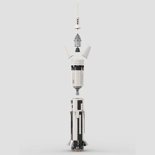 Saturn IB Manned Launch Vehicle 891 Piece for 21309 Alternative MOC Spacecraft