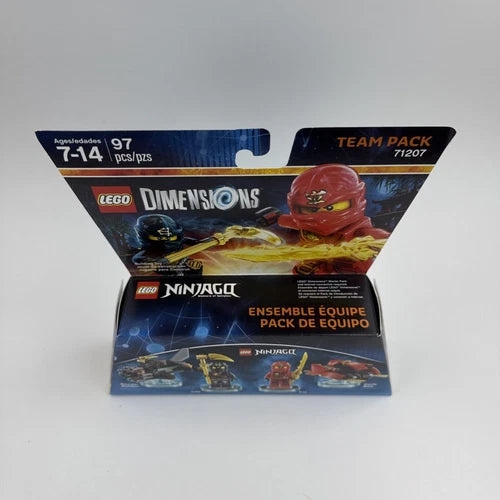 LEGO Dimensions Ninjago Team Pack 97 Pcs Cole & Kai 71207 Brand New NIB
