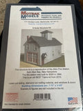Motrak Models Alton Fire Station Structure Kit - S Scale - NEW
