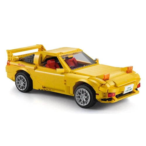 Cada RC 1/12 MAZDA RX7 Initial D Building Blocks Car w/ RC System -KIT- *YELLOW*