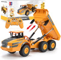 Volvo RC Dump Truck Toy for Kids, Articulated Hauler, Remote Control Constructio