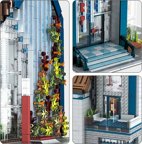 Modern Library Building Blocks Set General Jim's Toys & Bricks GJ-ML