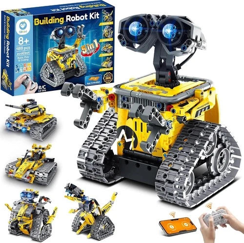 STEM Robot Building Kit with Remote Control for Kids Ages 8-13 488 Pieces