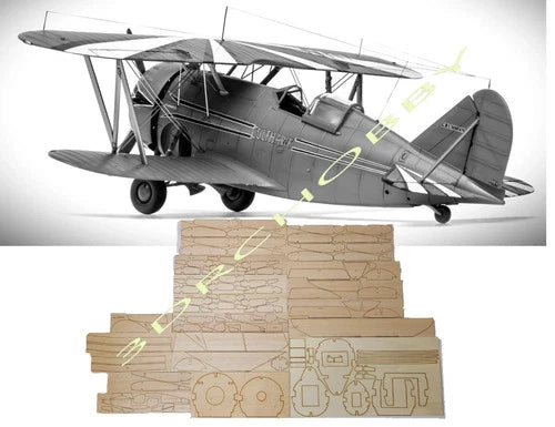 Grumman Gulfhawk G22 39" WS RC Airplane Kit Laser Cut Balsa Ply Short Kit Plans
