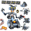 5 in 1 Changeable LED Eyes Robot Building Set for 12+ Kids Boy Girl \| 699 PCS