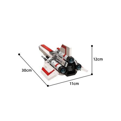 Colonial Viper MK1 Updated Version Space Fighter 612 Pieces Building Blocks Set