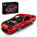 Mould King 10153 V8 Street Racer Car Building Blocks 1588PCS Exposed Supercharge