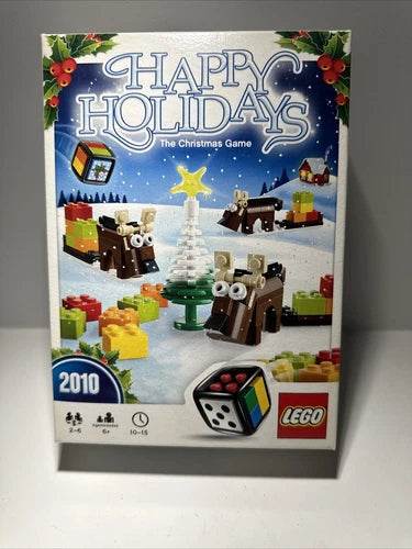 Employee Exclusive Lego Happy Holidays The Christmas Game 2010 NEW